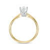 Thumbnail Image 4 of 1 CT. Certified Marquise Diamond Solitaire Engagement Ring in 14K Gold (I/I2)