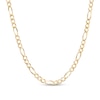 Thumbnail Image 0 of 4.0mm Concave Figaro Chain Necklace in Solid 14K Gold - 24"