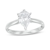 Thumbnail Image 0 of 1 CT. T.W. Certified Pear-Shaped Diamond Solitaire Engagement Ring in 14K White Gold (I/I2)