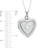 Thumbnail Image 2 of Mother-of-Pearl Heart Locket in Sterling Silver
