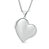 Thumbnail Image 0 of Tilted Heart Locket in Sterling Silver