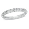 Thumbnail Image 0 of Vera Wang Love Collection 3/8 CT. T.W. Diamond Two Row Band in 14K White Gold