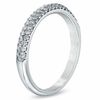 Thumbnail Image 2 of Vera Wang Love Collection 3/8 CT. T.W. Diamond Two Row Band in 14K White Gold