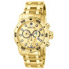 Thumbnail Image 0 of Men's Invicta Pro Diver Gold-Tone Chronograph Watch (Model: 0074)
