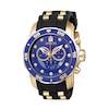 Thumbnail Image 0 of Men's Invicta Pro Diver Two-Tone Chronograph Strap Watch with Blue Dial (Model: 6983)