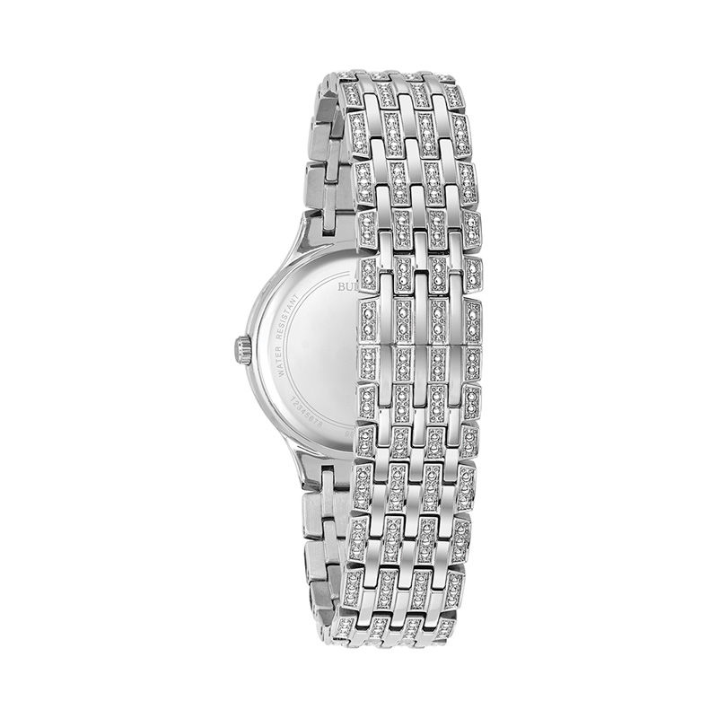 Ladies' Bulova Crystal Accent Watch (Model: 96L243)