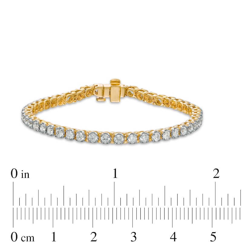 4 CT. T.W. Diamond Tennis Bracelet in 10K Gold