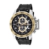 Thumbnail Image 0 of Men's Invicta I-Force Chronograph Gold-Tone Strap Watch with Black Dial (Model: 19253)