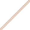 Thumbnail Image 0 of 2.7mm Curb Chain Bracelet in Solid 14K Rose Gold - 7.25"