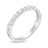 Thumbnail Image 2 of 1/2 CT. T.W. Certified Diamond Band in 18K White Gold (I/VS2)