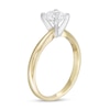 Thumbnail Image 2 of 1 CT. T.W. Certified Diamond Solitaire Engagement Ring in 14K Gold (I/I2)