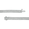 Thumbnail Image 2 of 6 CT. T.W. Diamond Multi-Row Line Bracelet in 10K White Gold