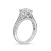 Thumbnail Image 2 of TRUE Lab-Created Diamonds by Vera Wang Love 2-1/2 CT. T.W. Split Shank Engagement Ring in 14K White Gold (F/VS2)