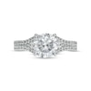 Thumbnail Image 3 of TRUE Lab-Created Diamonds by Vera Wang Love 2-1/2 CT. T.W. Split Shank Engagement Ring in 14K White Gold (F/VS2)