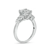 Thumbnail Image 2 of TRUE Lab-Created Diamonds by Vera Wang Love 2-1/2 CT. T.W. Five Stone Engagement Ring in 14K White Gold (F/VS2)
