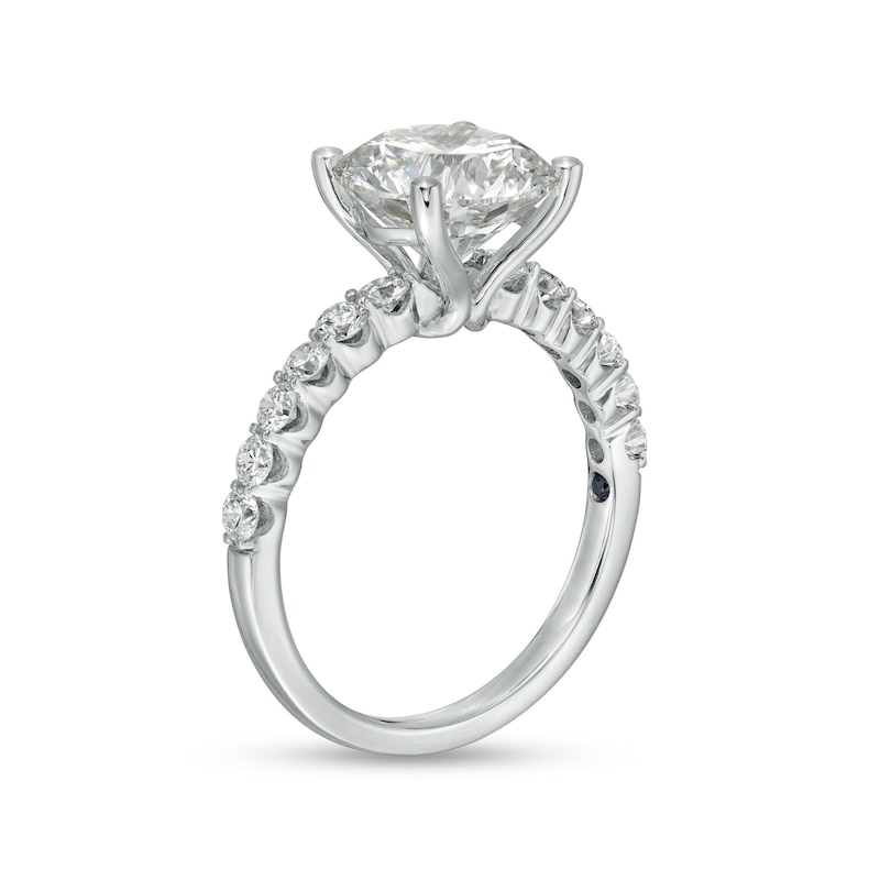 TRUE Lab-Created Diamonds by Vera Wang Love 3-1/2 CT. T.W. Engagement Ring in 14K White Gold (F/VS2)