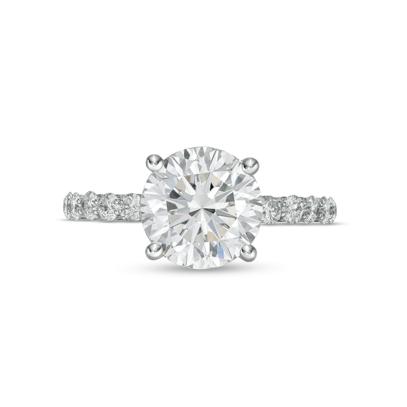 TRUE Lab-Created Diamonds by Vera Wang Love 3-1/2 CT. T.W. Engagement Ring in 14K White Gold (F/VS2)