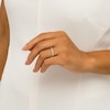 Thumbnail Image 1 of TRUE Lab-Created Diamonds by Vera Wang Love 1/2 CT. T.W. Anniversary Band in 14K White Gold (F/VS2)