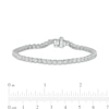 Thumbnail Image 3 of 2 CT. T.W. Diamond Tennis Bracelet in 10K White Gold