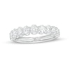 Thumbnail Image 0 of 1-3/4 CT. T.W. Certified Oval Diamond Anniversary Band in 14K White Gold (I/SI2)