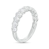 Thumbnail Image 2 of 1-3/4 CT. T.W. Certified Oval Diamond Anniversary Band in 14K White Gold (I/SI2)