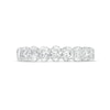 Thumbnail Image 3 of 1-3/4 CT. T.W. Certified Oval Diamond Anniversary Band in 14K White Gold (I/SI2)