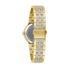 Thumbnail Image 4 of Ladies' Bulova Crystal Gold-Tone Watch with Champagne Dial and Cross Pendant Box Set (Model: 98X133)