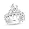 Thumbnail Image 0 of Collector's Edition Enchanted Disney 100th Anniversary 1/5 CT. T.W. Diamond Castle Ring Set in Sterling Silver