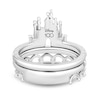 Thumbnail Image 2 of Collector's Edition Enchanted Disney 100th Anniversary 1/5 CT. T.W. Diamond Castle Ring Set in Sterling Silver