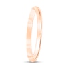 Thumbnail Image 1 of 2.0mm Engravable Low Dome Comfort-Fit Wedding Band in 14K Rose Gold (1 Line)