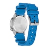 Thumbnail Image 2 of Ladies' Citizen Eco-Drive® Promaster Dive Blue Rubber Strap Watch with Dark Blue Dial (Model: EO2028-06L)