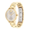 Thumbnail Image 1 of Ladies' Movado Bold® Access Gold-Tone Watch with Grey Dial (Model: 3601080)