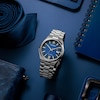 Thumbnail Image 3 of Men's Citizen Tsuyosa Collection Automatic Watch with Blue Sunray Dial (Model: NJ0150-56L)