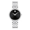 Thumbnail Image 0 of Ladies' Movado Museum® Classic 1/4 CT. T.W. Diamond Watch with Black Dial (Model: 0607814)