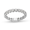 Thumbnail Image 0 of 2 CT. T.W. Certified Lab-Created Diamond Eternity Anniversary Band in 14K White Gold (F/VS2)