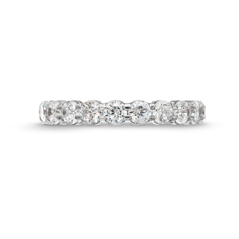 2 CT. T.W. Certified Lab-Created Diamond Eternity Anniversary Band in 14K White Gold (F/VS2)