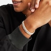 Thumbnail Image 2 of Zales x Alessi Domenico 3-7/8 CT. T.W. Diamond Miami Cuban Chain Bracelet in 18K Gold - 8.5"
