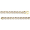 Thumbnail Image 3 of Zales x Alessi Domenico 3-7/8 CT. T.W. Diamond Miami Cuban Chain Bracelet in 18K Gold - 8.5"