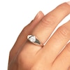 Thumbnail Image 1 of PDPAOLA™ at Zales 6.0mm Trillion-Cut Cubic Zirconia Signet Ring in Sterling Silver