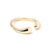 Thumbnail Image 2 of PDPAOLA™ at Zales Open Shank Ring in Sterling Silver with 18K Gold Plate