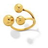 Thumbnail Image 2 of Zales x SOKO Obiti Statement Ring in Brass with 24K Gold Plate