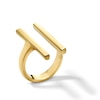 Thumbnail Image 0 of Zales x SOKO Double Bar Ring in Brass with 24K Gold Plate