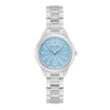 Thumbnail Image 0 of Ladies' Bulova Sutton Blue Dial and Diamond Accent Watch in Stainless Steel (Model 96P250)