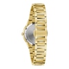 Thumbnail Image 2 of Ladies' Bulova Millennia Modern Black Dial Watch in Gold-Tone Stainless Steel (Model 97L175)