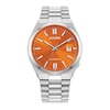 Thumbnail Image 0 of Men's Citizen Tsuyosa Automatic Orange Dial Watch in Stainless Steel (Model NJ0151-53Z)