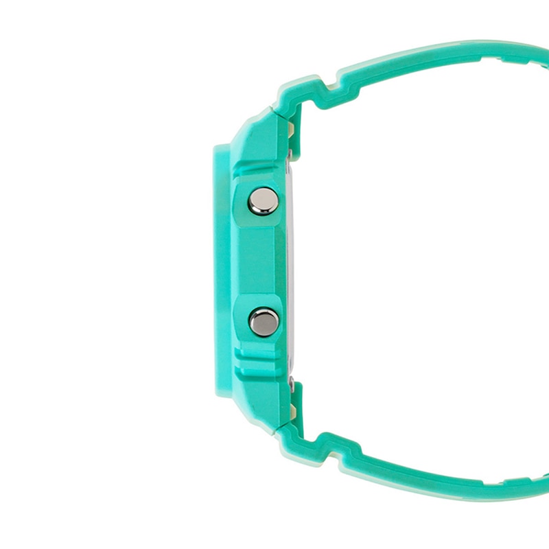 Ladies' Casio G-Shock Light Blue Bio-Based Resin Watch (Model GMAP2100-2A)