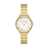 Thumbnail Image 0 of Ladies' Kate Spade Lily Avenue Gold-Tone IP Watch with Mother-of Pearl Dial (Model: KSW1823)