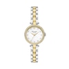 Thumbnail Image 0 of Ladies' Kate Spade Holland Crystal Accent Two-Tone IP Watch with Mother-of Pearl Dial (Model: KSW1824)