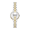 Thumbnail Image 1 of Ladies' Kate Spade Holland Crystal Accent Two-Tone IP Watch with Mother-of Pearl Dial (Model: KSW1824)