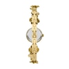 Thumbnail Image 1 of Ladies' Kate Spade Monroe Crystal Accent Gold-Tone IP Flower Bangle Watch with Mother-of-Pearl Dial (Model: KSW1828)